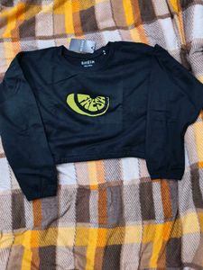 Swetshirts Stylish Black Shein Graphic Sweatshir