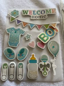 Baby Shower Sticker Set
