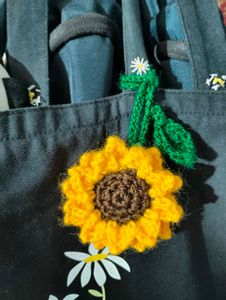 Sunflower Keychain