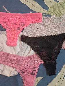 Combo Of Five Imported Fabric Panty