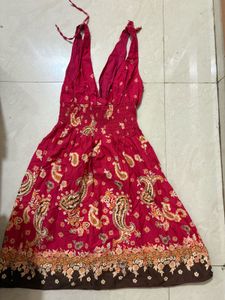 Paisley Print Sundress