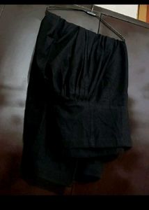 Black Golden Work Suit Salwar With Dupatta 42 Bust