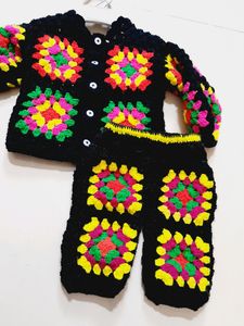 Sweater And Pant Set  For 6m-12 months Baby (Kids)
