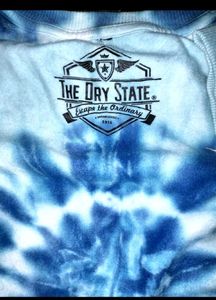 Blue Tie-Dye Sweatshirt
