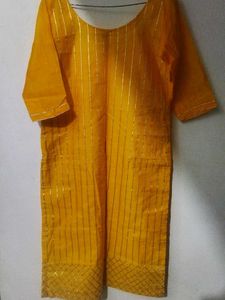 Elegant Yellow Kurta 💛