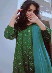 Xxl Eid/daily Wear/cotton/bandhej Suit Women
