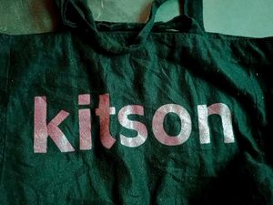 Kitson Black Tote Bag