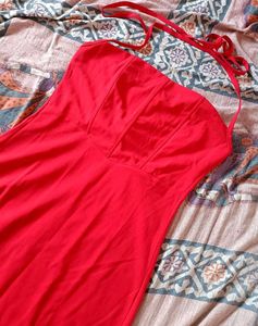 NEWME CORSET MIDI DRESS
