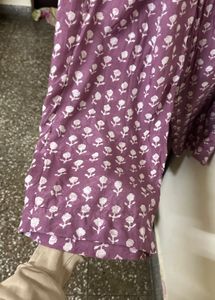 Purple Summer Palazzo Suit