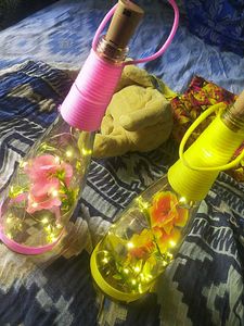 Decorative light Bottles