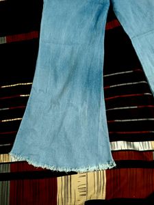 Bell Bottom Jeans And Straight Fit