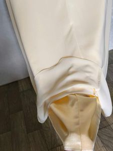 Elegant&amp;TrendingButter Cream &amp;Black Evening Gown