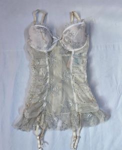 White Victoria Secret Vintage Corset