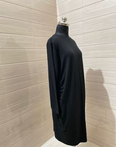 H&amp;M Knit Black Long Sleeve Dress
