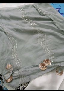 Dress Material With Sequinn  Dupatta