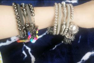 Oxidised Silver Bangles