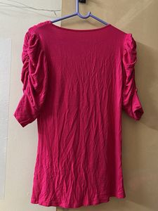 Pink Long Top