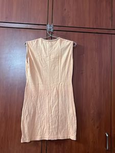 Peach Sleeveless Dress
