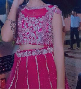 maroon Lehenga Choli