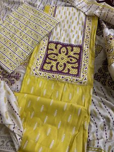 Apsarra Womens unstitched suit