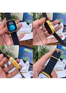 TECHMAZE S9 Ultra Smart Watch Golden
