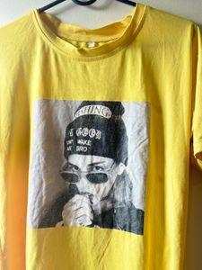 Yellow Graphic Print T-shirt