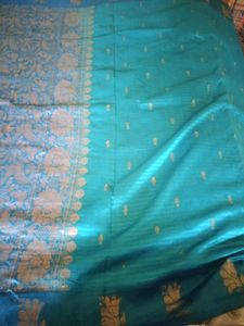 Blue Rashme Saree