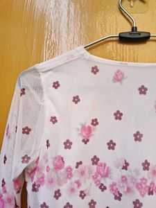 Y2K Mesh Top