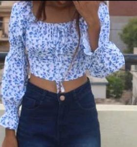 Floral Crop Top