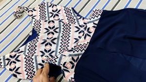 Western Dress 😍💙🖤
