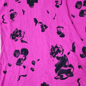 💖 Bold Magenta Abstract Print Blouse! 💖