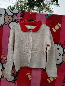 Peter Collar Cardigan
