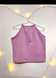 Lilac Halter Top