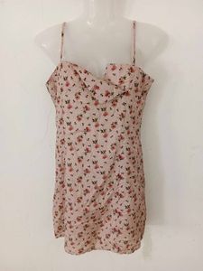 Floral Print Mini Dress