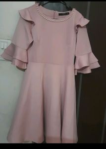 Madame Dress - Formal/ Party Outfit / Nude Colour