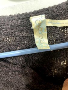 🎀Burgundy Cowl Neck Pullover Top E