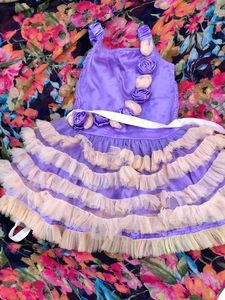 Cute Purple Tutu Dress