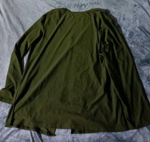 Elegant Olive Green Kurta