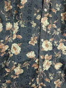 Floral Print Top &amp; Jacket Set