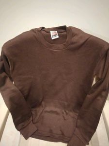 Brown Crewneck Sweatshirt