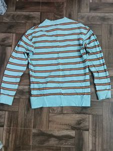 Striped Crewneck Sweatshirt