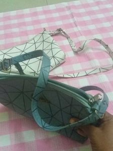 Geometric Pouches - Set of Two