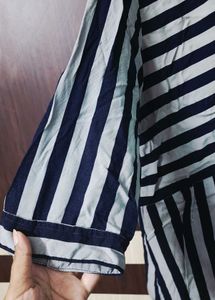 Shirt High Low Pattern 44-48 Size