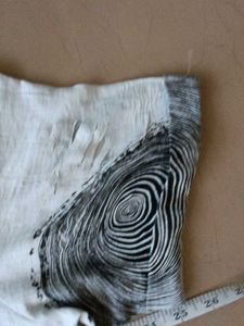 White Breezy top But one Sleeves Has flaws