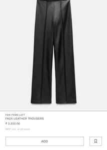 Zara Leather Pants