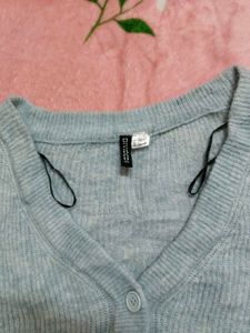 H&amp;M Puff-Sleeve Cardigan