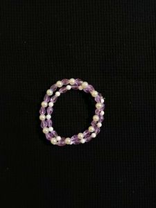 Lilac Pearl Bracelets