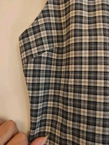 Plaid Mini Dress