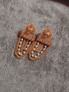 Gold-Tone Dangle Earrings