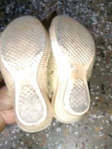 Sparkly Gold Party Shoes